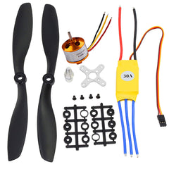 Kit Motor Brushless 1000kv A2212 Driver Aspas Drone + Esc30a