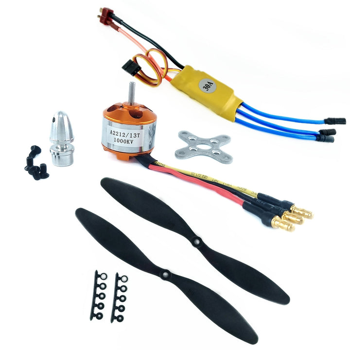 Kit Motor Brushless 1000kv A2212 Driver Aspas Drone Esc30a - Tecneu