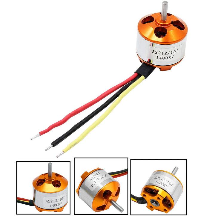 Kit Motor Brushless 1000kv A2212 Driver Aspas Drone Esc30a - Tecneu