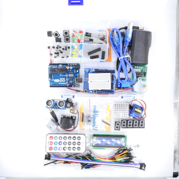 Kit Placa de desarrollo Uno Pro Ultimate 160 Componentes Electrónicos - Tecneu