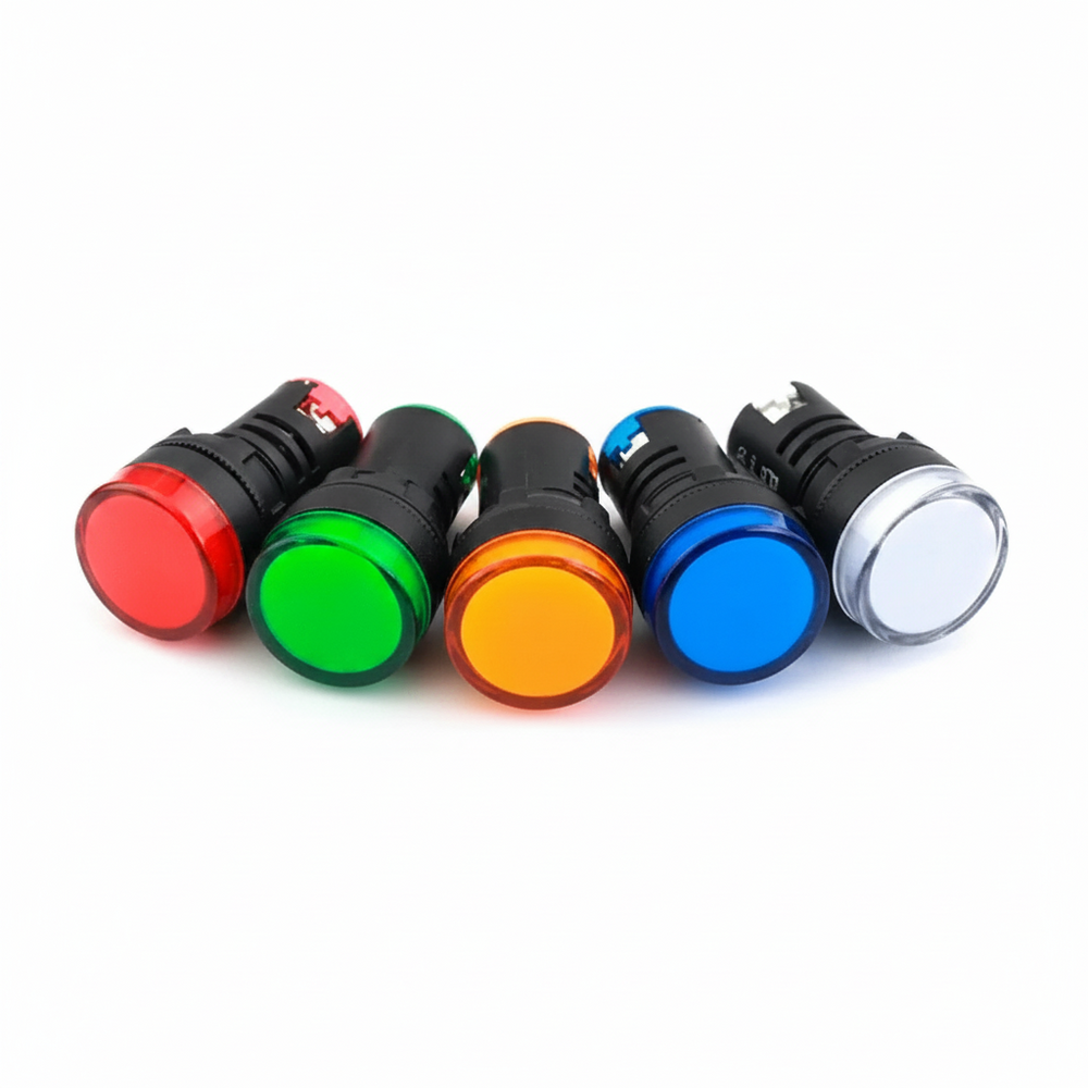 Lampara Indicadora Luz Led Piloto 22mm 110V AD16-22DS