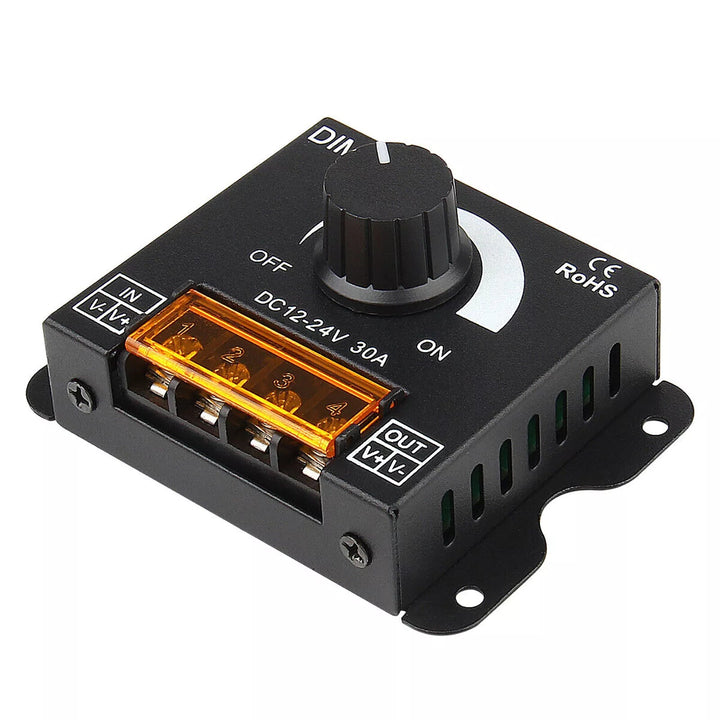 Led Dimmer 12v 24v 30a - Tecneu