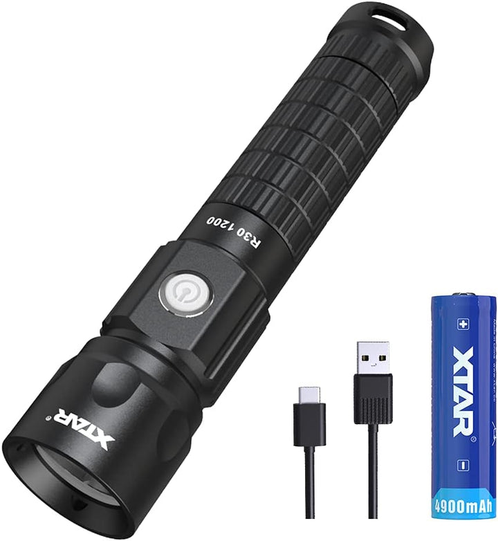 Linterna Deportiva LED de Alto Rendimiento XTAR R30 1200 Lúmenes - Tecneu