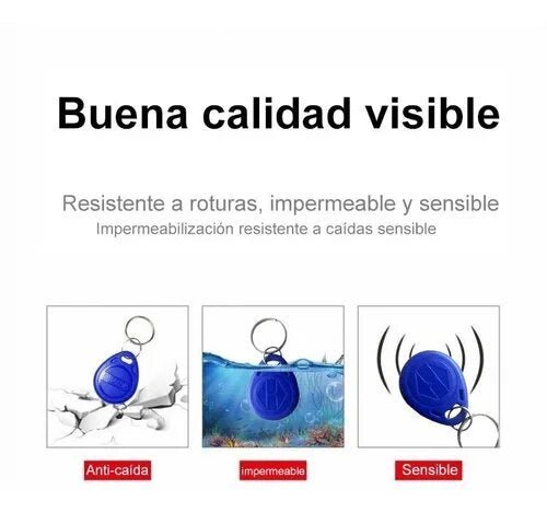 Llavero Rfid 125khz Nfc Tag S50 8 Kbits - Tecneu