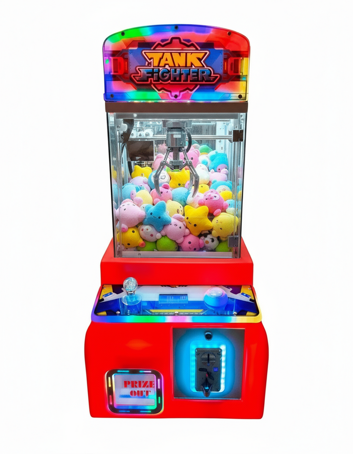 Máquina Mini Garra Caza Peluches Tank Fighter - Tecneu