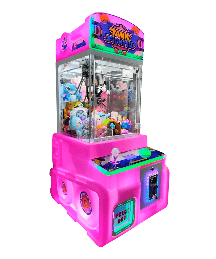 Máquina Mini Garra Caza Peluches Tank Fighter - Tecneu
