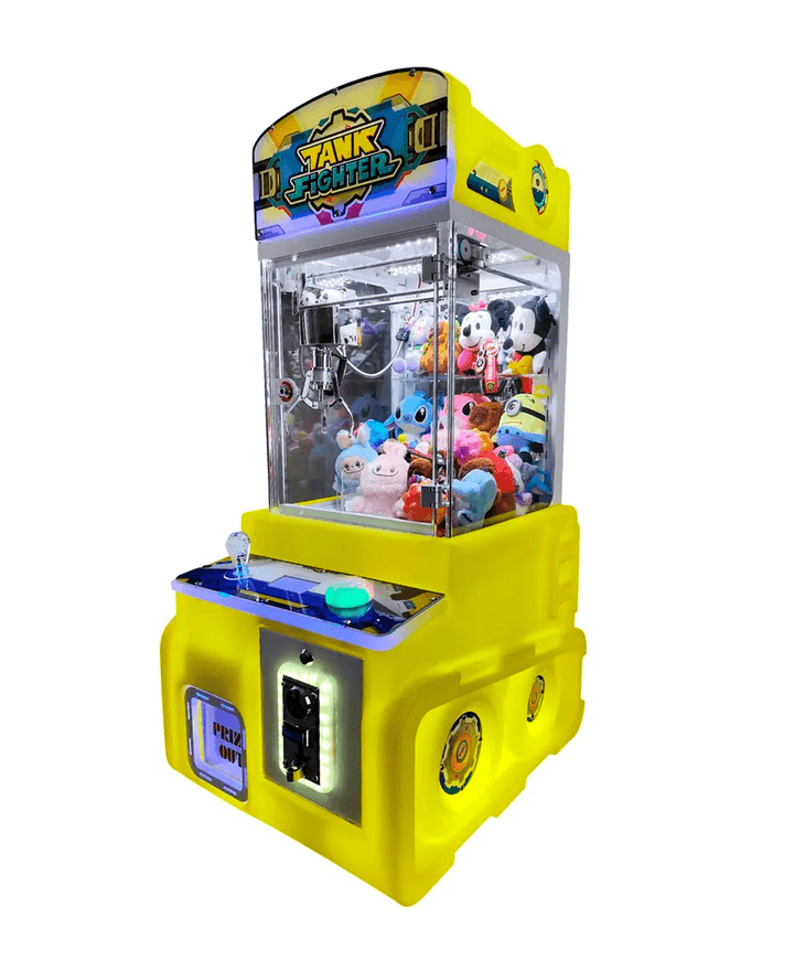 Máquina Mini Garra Caza Peluches Tank Fighter - Tecneu