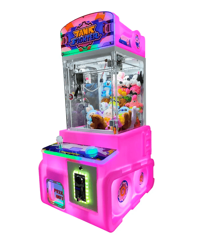 Máquina Mini Garra Caza Peluches Tank Fighter - Tecneu