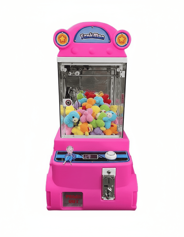 Máquina Mini Garra Caza Peluches Tankman - Tecneu