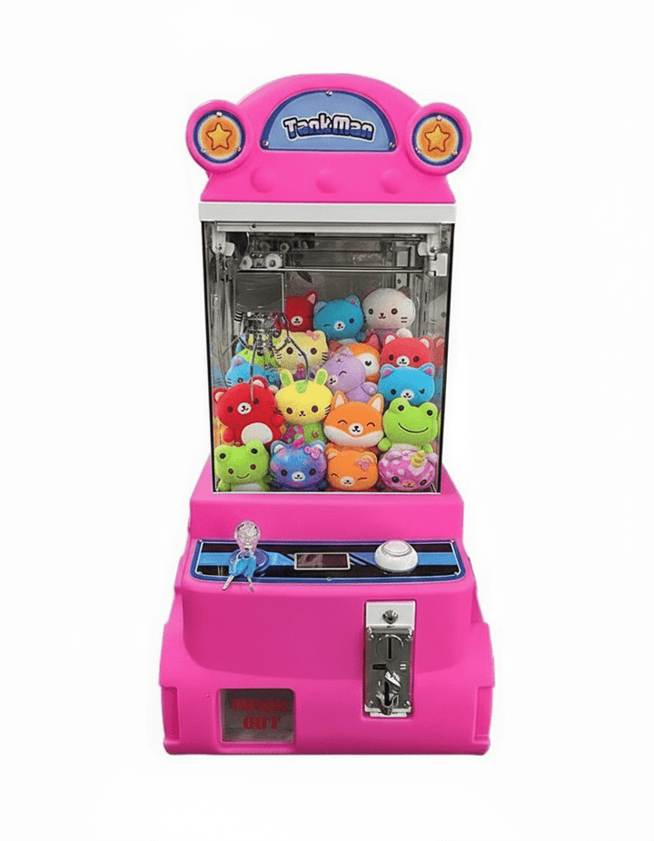 Máquina Mini Garra Caza Peluches Tankman - Tecneu