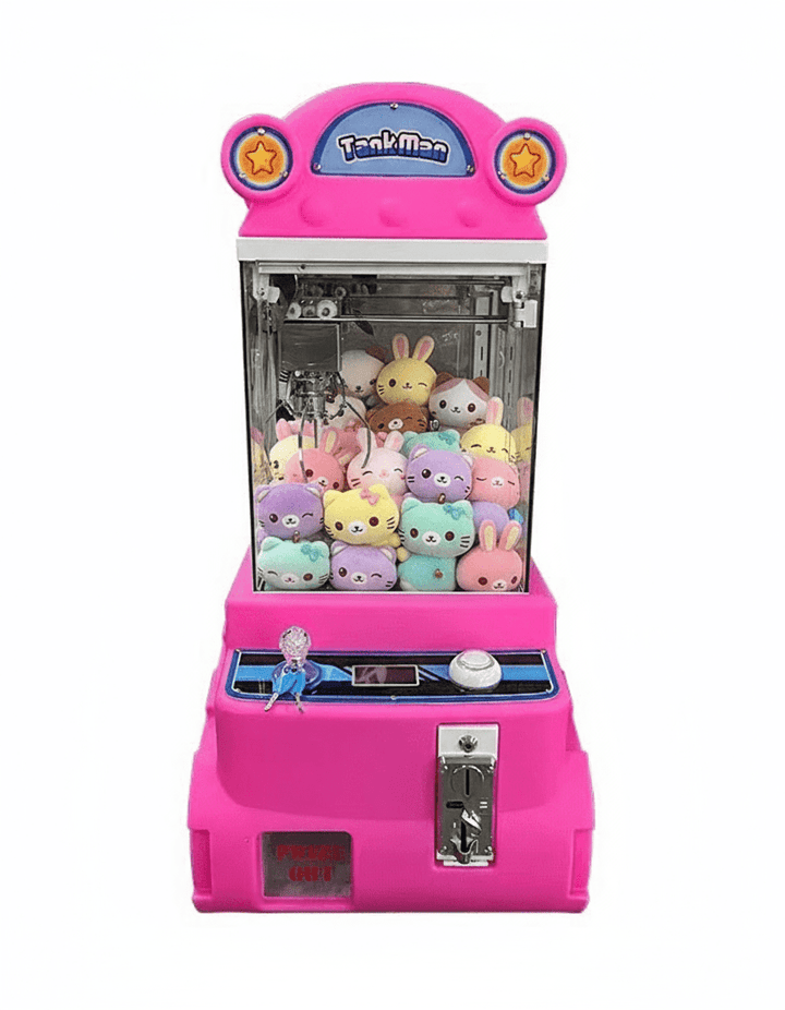 Máquina Mini Garra Caza Peluches Tankman - Tecneu