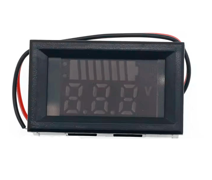 Medidor De Carga Y Voltímetro Digital Para Baterías 12 - 60VDC - Tecneu