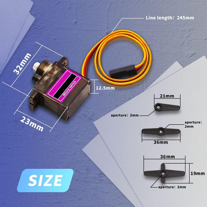 Micro Servomotor Mg90s Tower Pro Engranes Metálicos - Tecneu