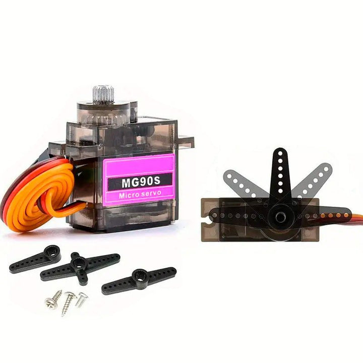 Micro Servomotor Mg90s Tower Pro Engranes Metálicos - Tecneu