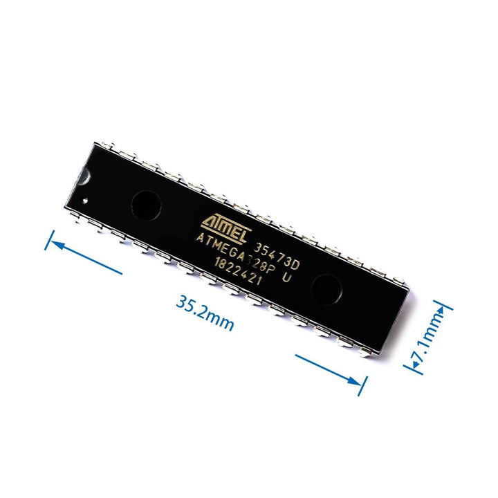 Microcontrolador Atmega328 Atmel Para Tarjeta de desarrollo Uno - Tecneu