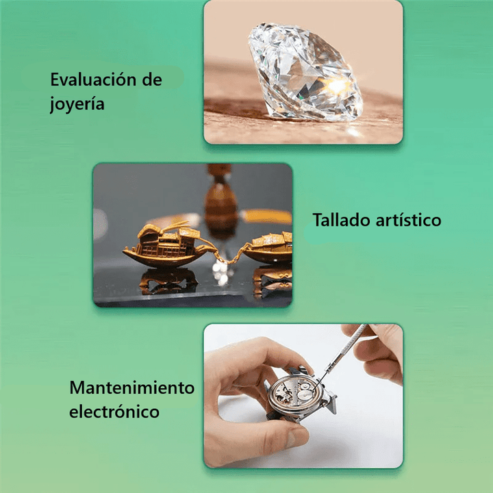 Microscopio Digital USB 1600X con Iluminación LED y Enfoque Ajustable - Tecneu