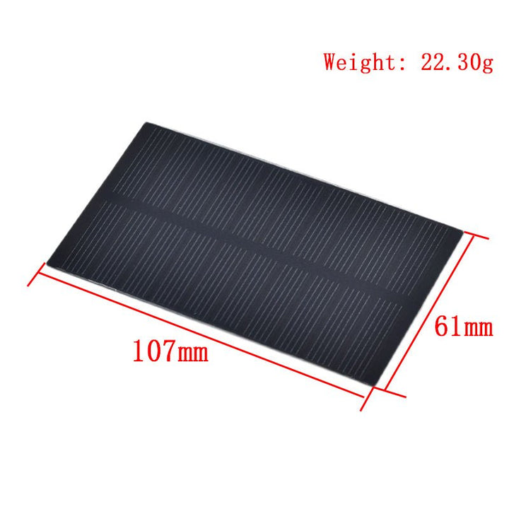 Mini Celda Energia Solar 200ma 5v 1w Para Cargador Celular Luz - Tecneu