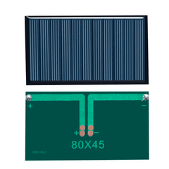 Mini Celda Solar 5V 100mA 80×45mm 0.5W Panel Fotovoltaico