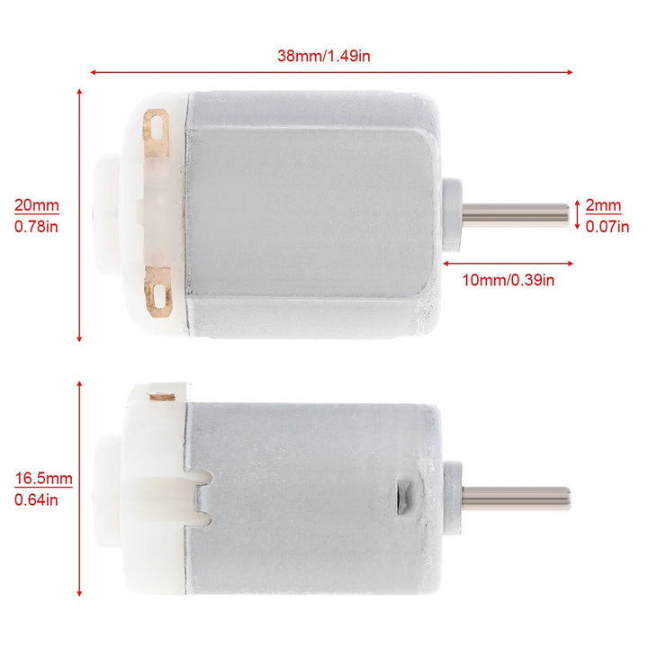 Mini Motor 3V A 6V Micro Dc - Tecneu