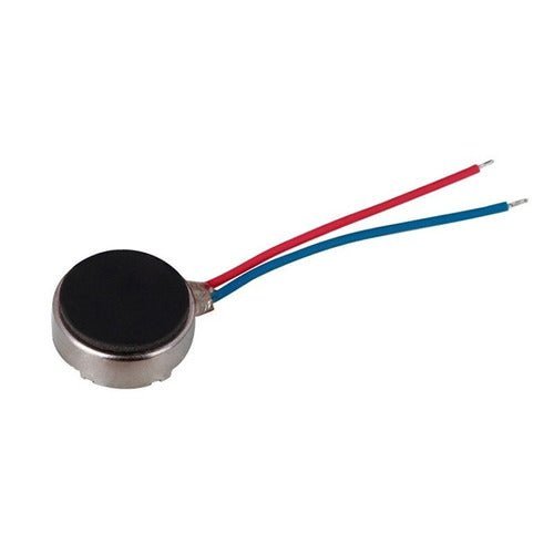 Mini Motor De Vibración Tipo Moneda Plano 8mm 5V - Tecneu