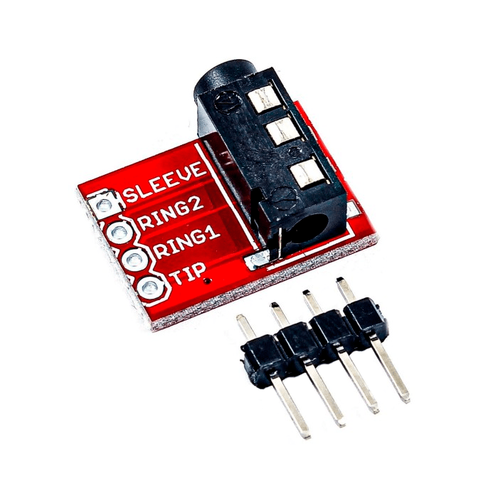 Módulo adaptador de interfaz jack audio 3.5mm