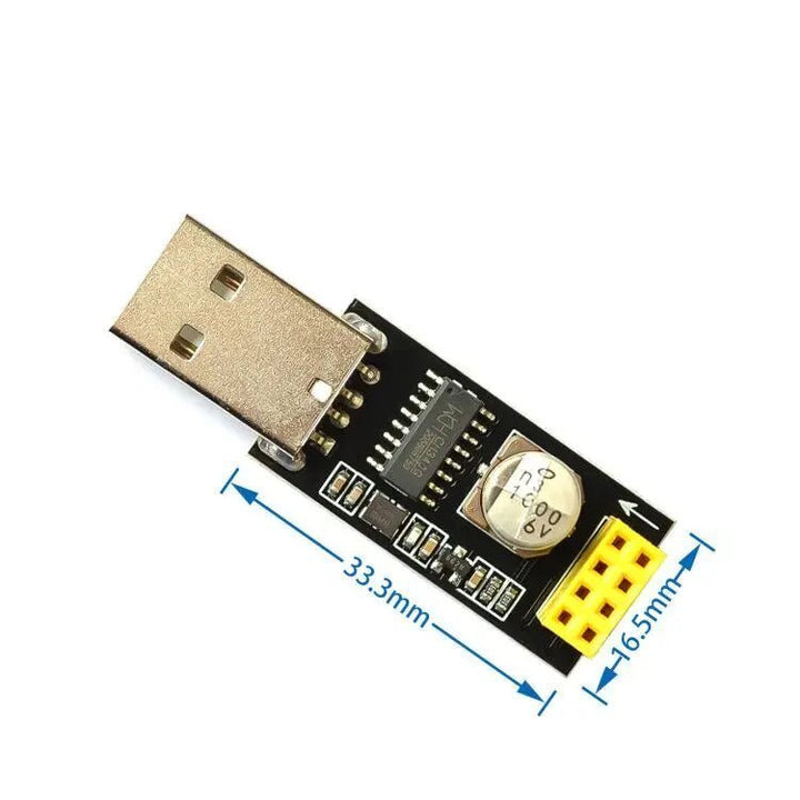 Modulo Adaptador Usb Serial Para Wifi Esp8266 Esp - 01 - Tecneu