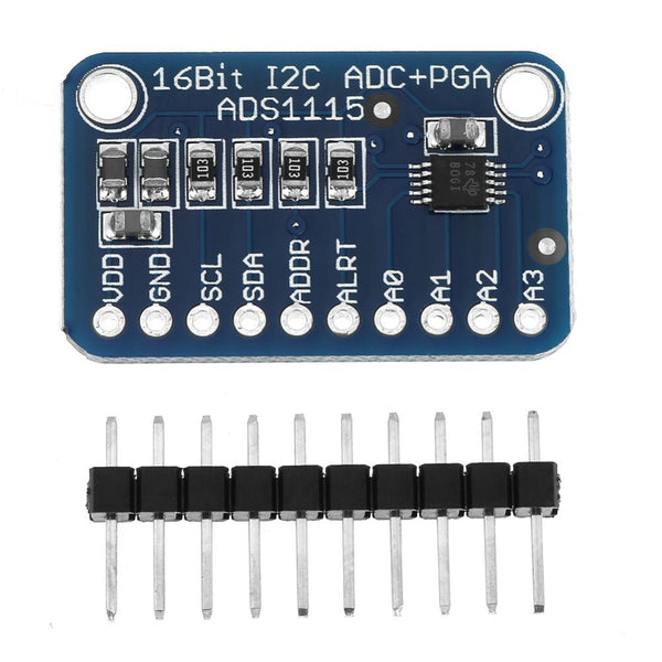 Modulo Ads1115 Amplificador De Ganancia Programable 16 B Adc - Tecneu