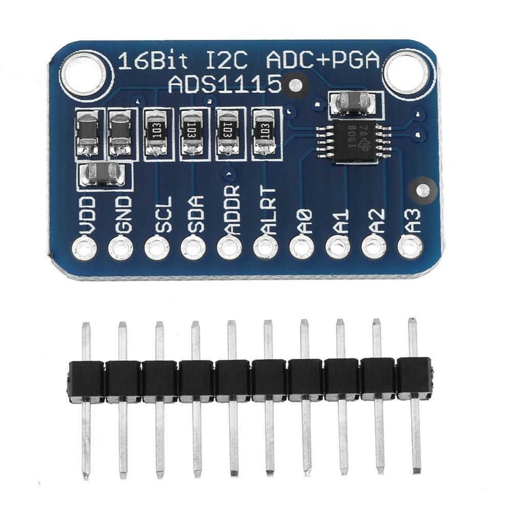 Modulo Ads1115 Amplificador De Ganancia Programable 16 B Adc