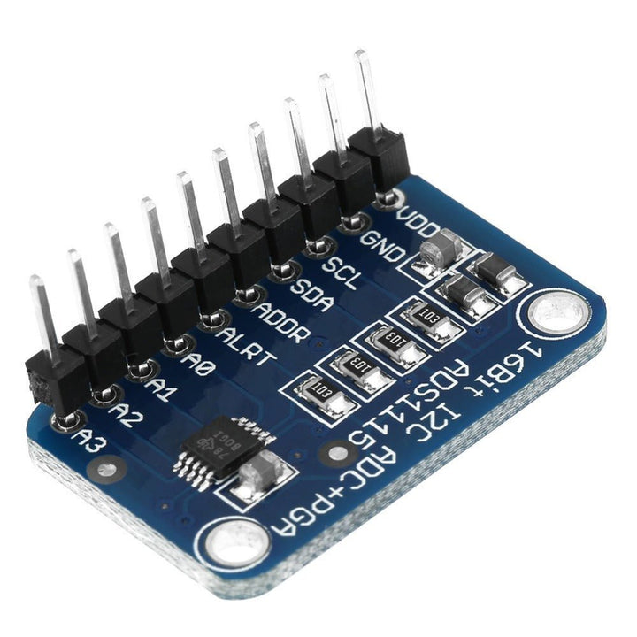 Modulo Ads1115 Amplificador De Ganancia Programable 16 B Adc - Tecneu