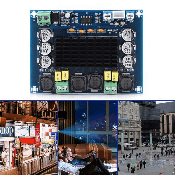 Modulo Amplificador 120w De Estereo Tpa3116 2.0 - Tecneu