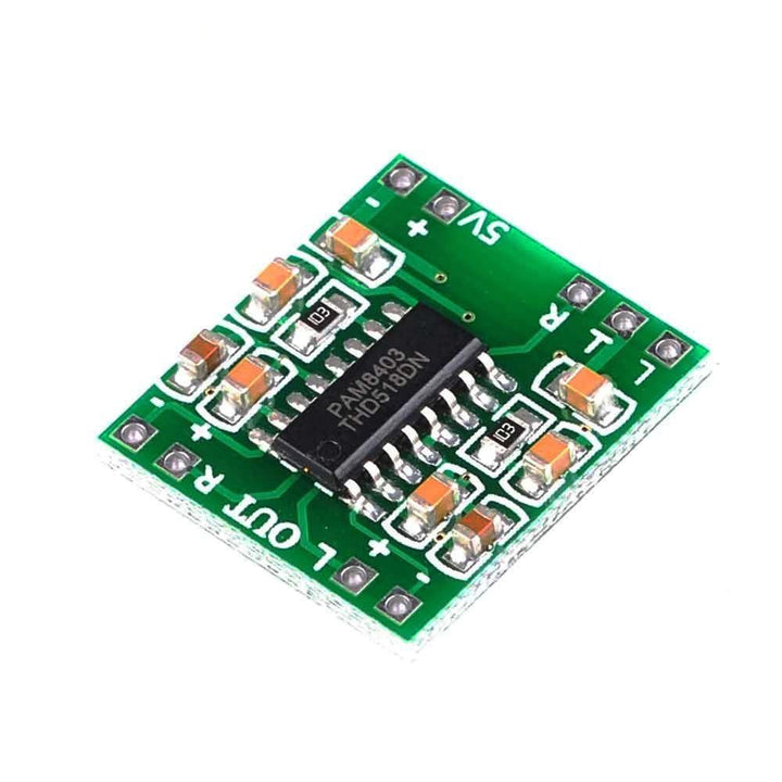 Modulo Amplificador De Audio Pam8403 Clase D 2 X 3w - Tecneu