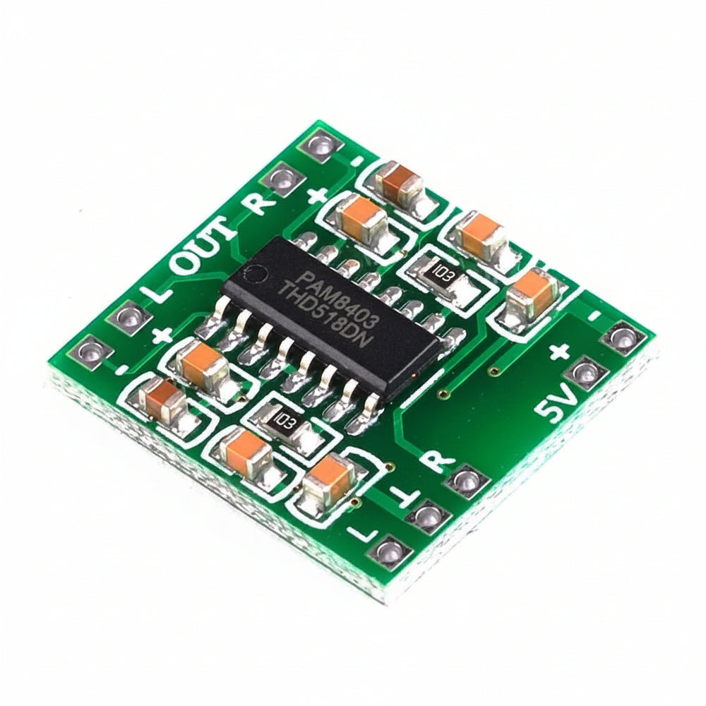 Modulo Amplificador De Audio Pam8403 Clase D 2 X 3w