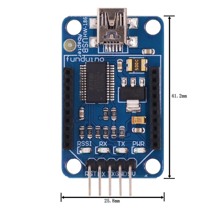 Módulo Bluetooth Xbee Ft232rl + Cable Usb - Tecneu