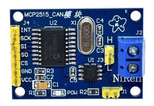 Modulo Can Bus Spi Mcp2515 Tja1050 - Tecneu