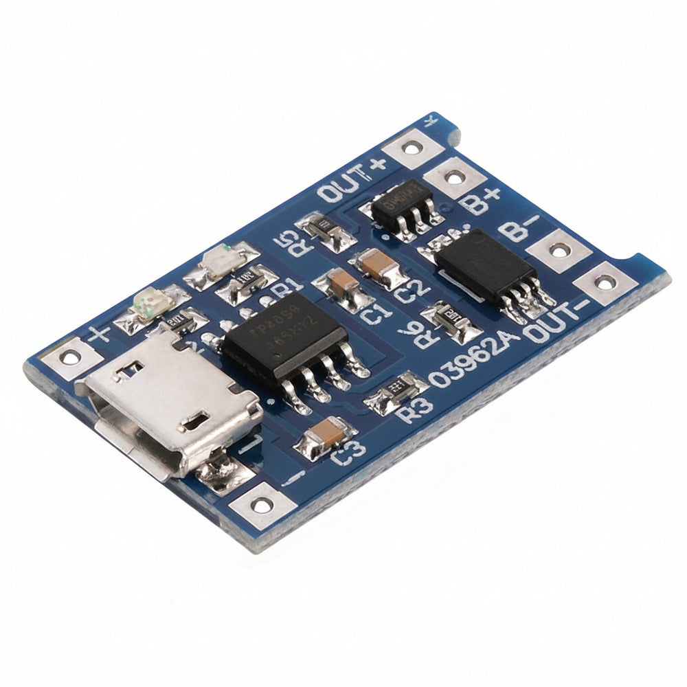 Modulo Cargador De Bateria Litio Lipo Tp4056 Con Proteccion Conector Micro UBS