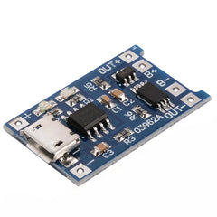 Modulo Cargador De Bateria Litio Lipo Tp4056 Con Proteccion Conector Micro UBS