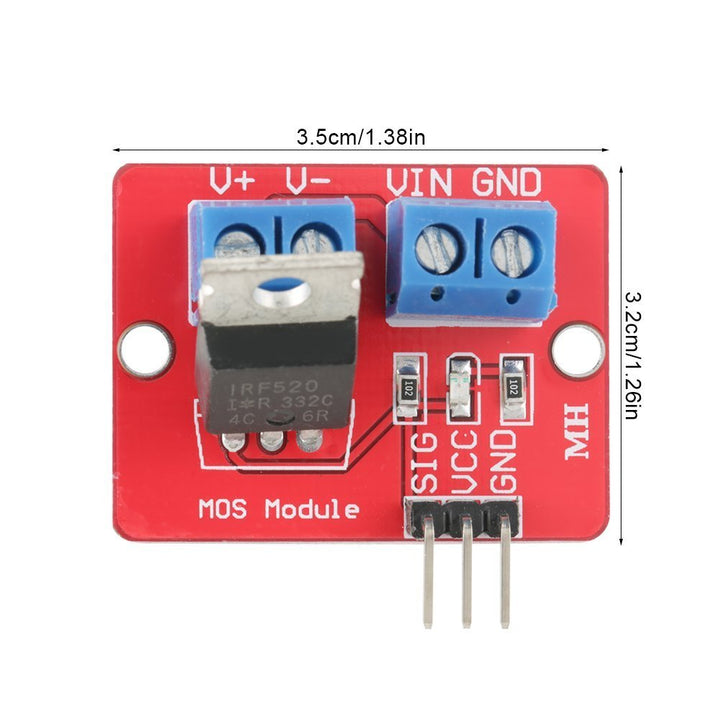 Modulo Controlador Mosfet Irf520 - Tecneu