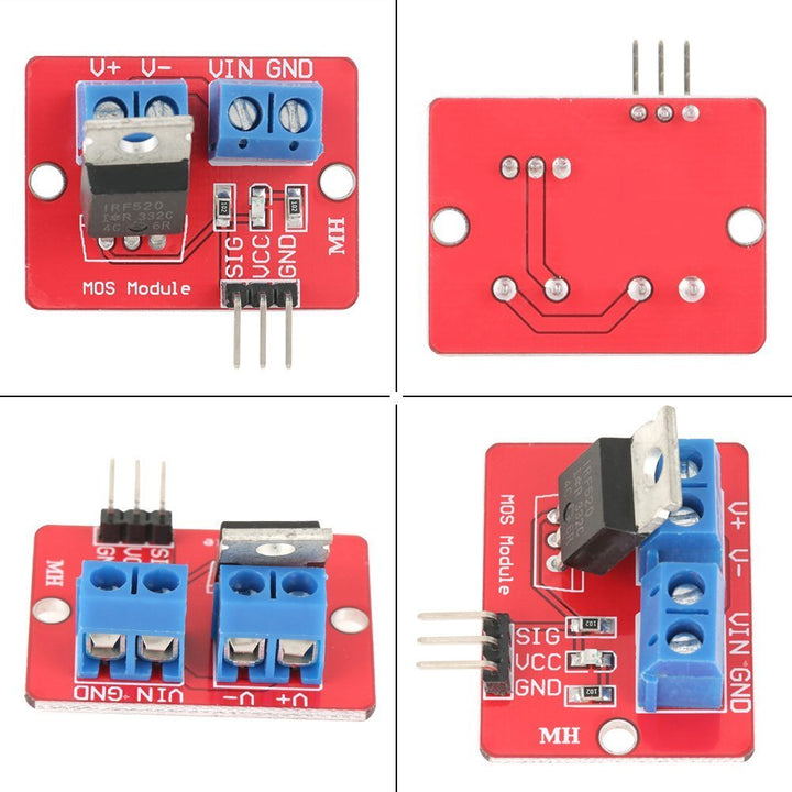 Modulo Controlador Mosfet Irf520 - Tecneu