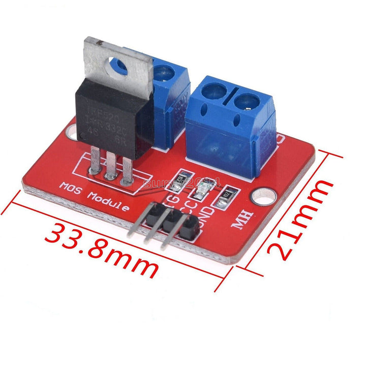 Modulo Controlador Mosfet Irf520 - Tecneu