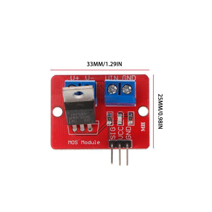 Modulo Controlador Mosfet Irf520 - Tecneu
