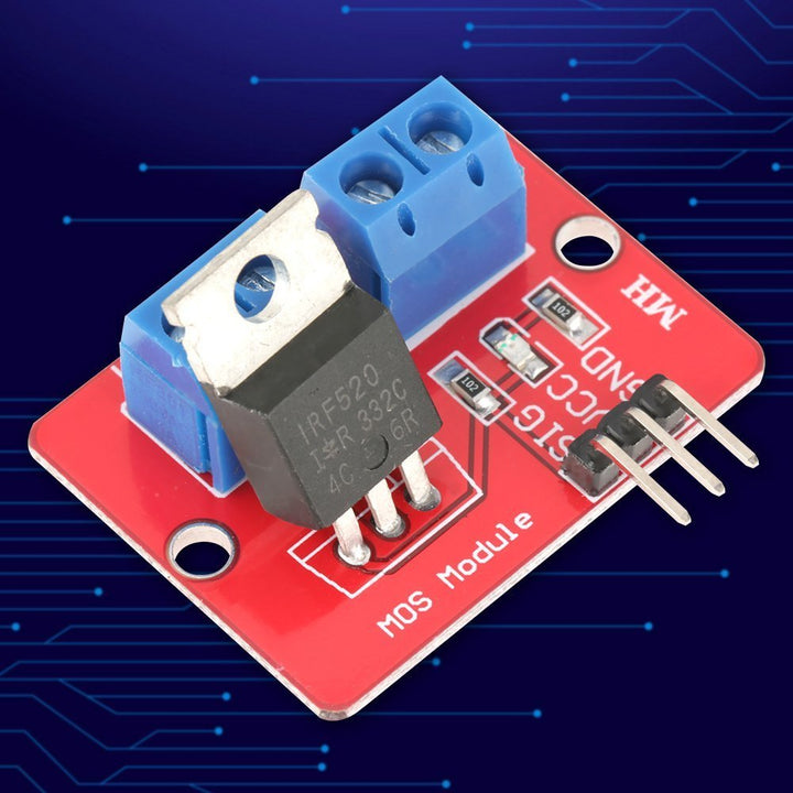 Modulo Controlador Mosfet Irf520 - Tecneu