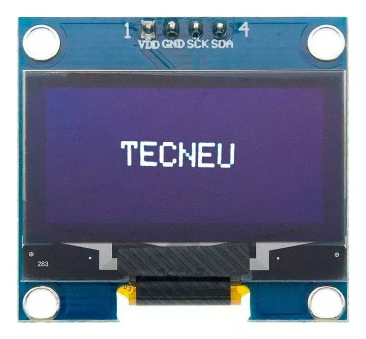 Módulo De Pantalla Led Oled 0.96 i2c 4 Pines Ssd1306 128x64 - Tecneu