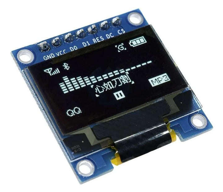 Módulo De Pantalla Led Oled 7 Pin 0.96 - Tecneu