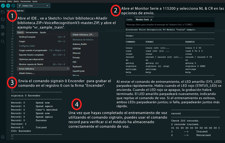 Modulo De Reconocimiento De Voz Elechouse V3.0 - Tecneu