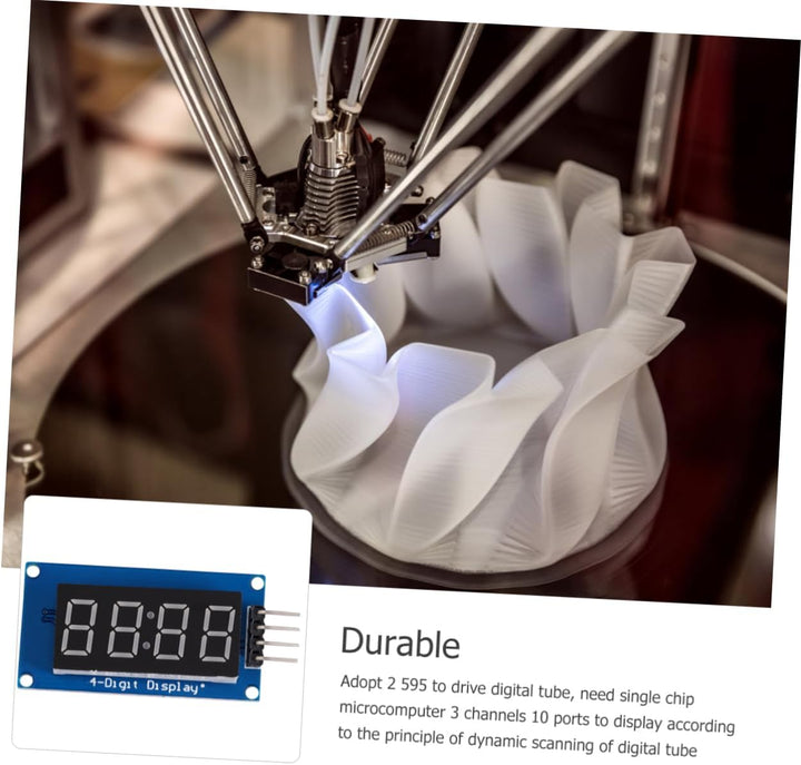 Modulo Display 7 Segmentos 4 Digitos Tm1637 - Tecneu
