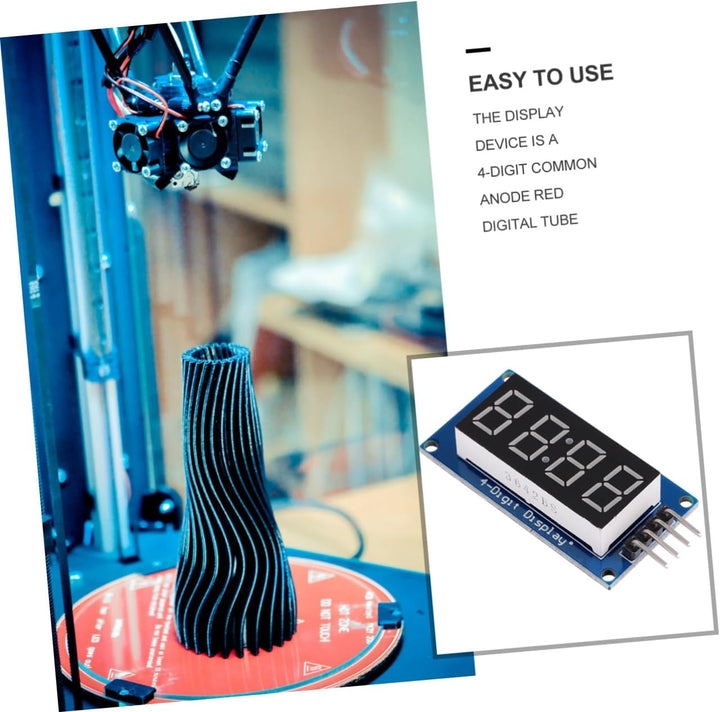 Modulo Display 7 Segmentos 4 Digitos Tm1637 - Tecneu