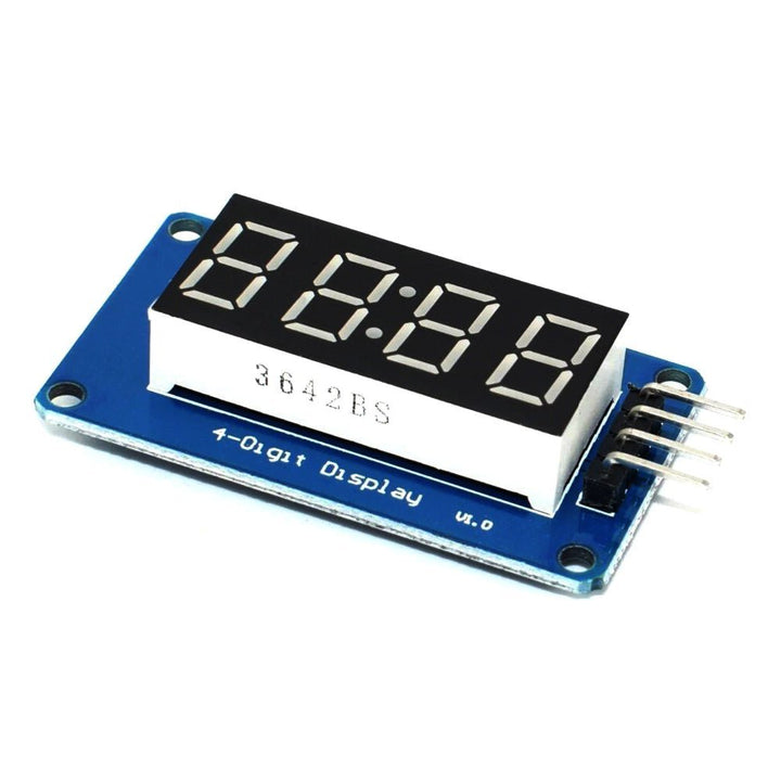 Modulo Display 7 Segmentos 4 Digitos Tm1637 - Tecneu