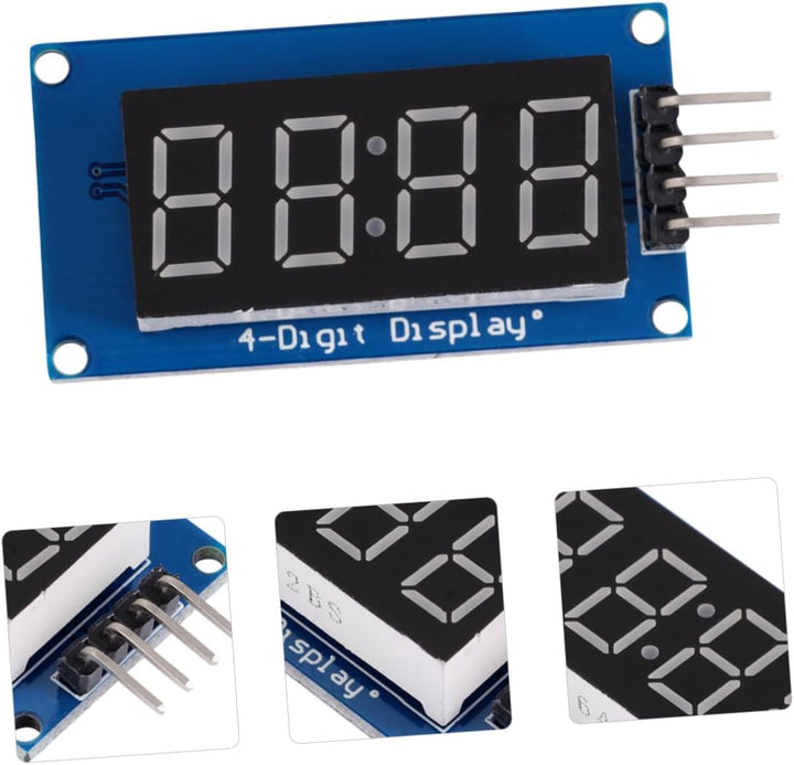 Modulo Display 7 Segmentos 4 Digitos Tm1637 - Tecneu