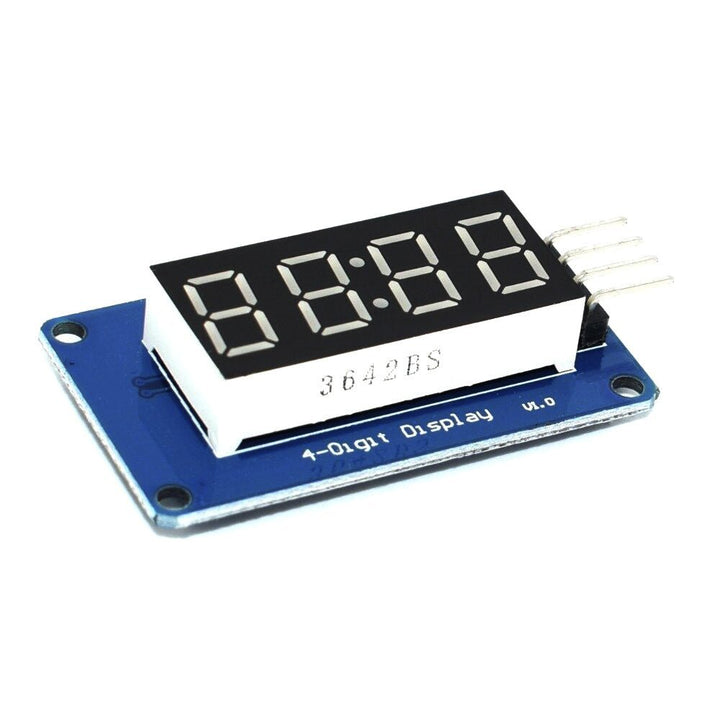 Modulo Display 7 Segmentos 4 Digitos Tm1637 - Tecneu