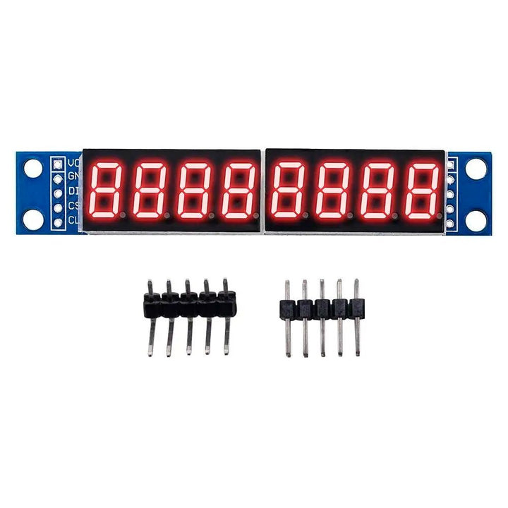 Módulo Display 7 Segmentos 8 Digitos Max7219 - Tecneu